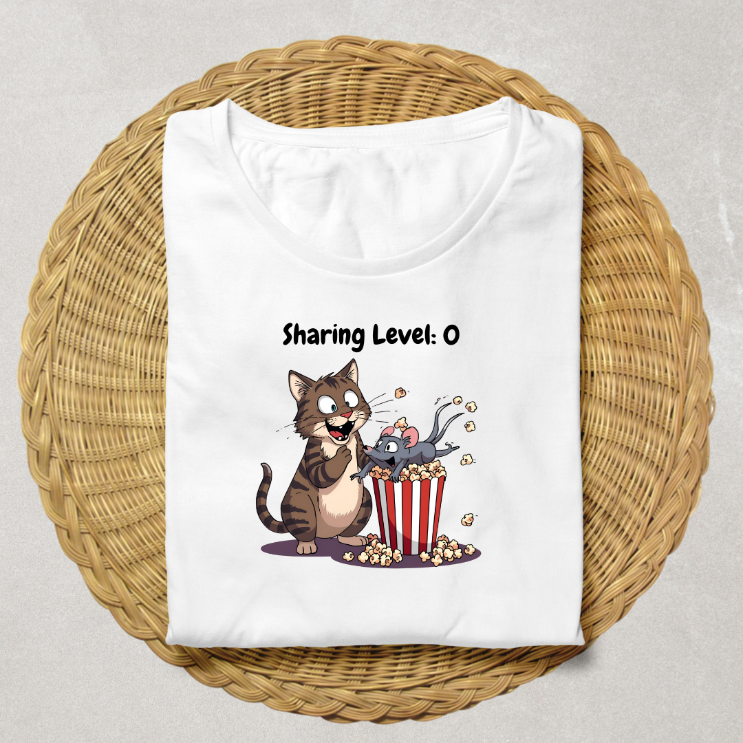 "Sharing Level: 0 Unisex Tshirt