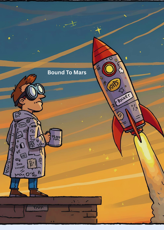 "Bound To Mars" Poster
