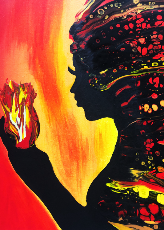 "Goddess Of Fire" Poster